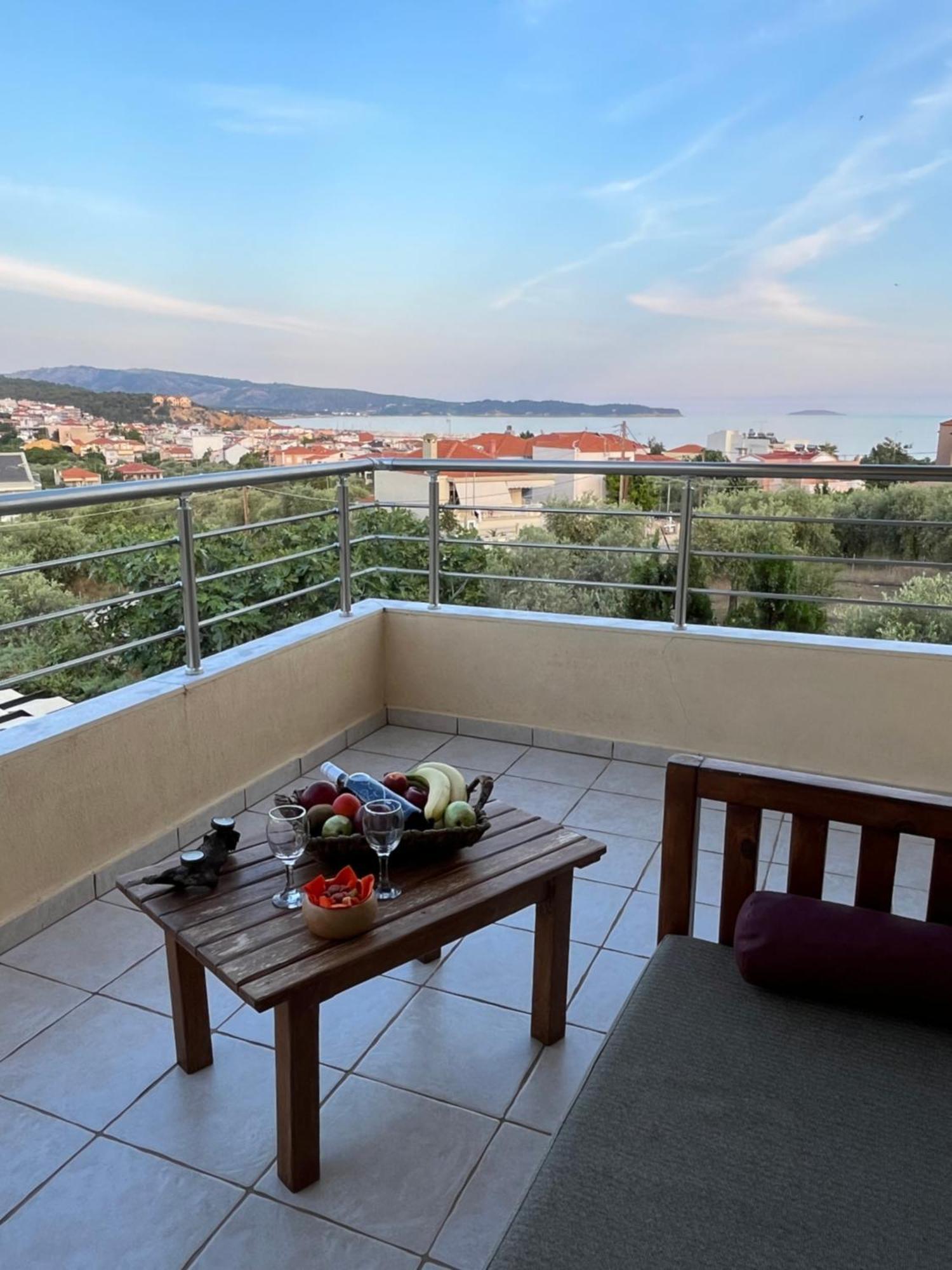En Ethria Appartement Limenaria  Buitenkant foto